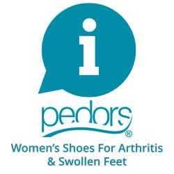 Pedors Info Symbol Womens Shoes For Arthritis