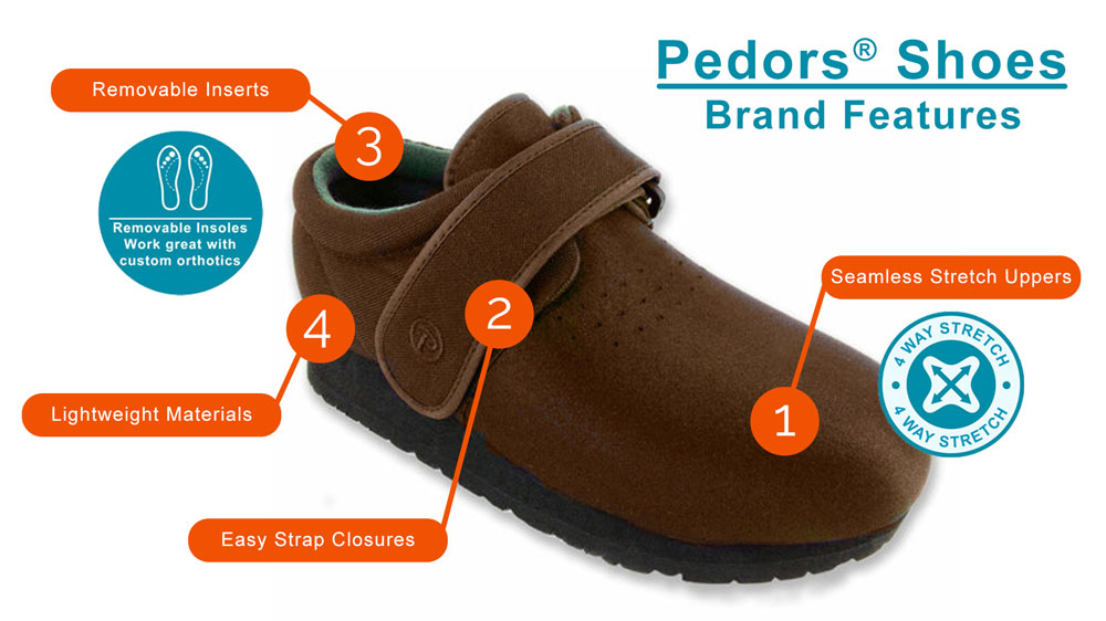 Orthopedic Shoes Features by Pedors