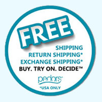 Pedors Free Shipping and Returns Badge