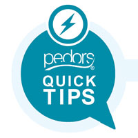 Pedors Quick Tip Badge For Venous Insufficiency Shoes